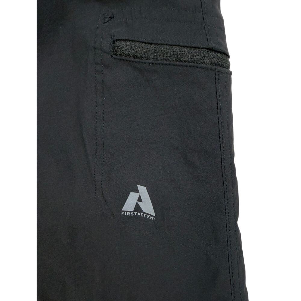Eddie Bauer First Ascent Guide Pro Hiking Capris Womens 6 Black Cinch Hem - Picture 7 of 16